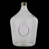 Open terrarium bottle, 10L, 25x25x39cm; ideal for indoor gardens with easy access for plant maintenance and watering.