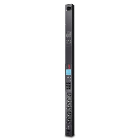 Electric Switched Rack PDU 2G ZeroU with 7 C13 and 1 C19 ports for optimized power management and monitoring.