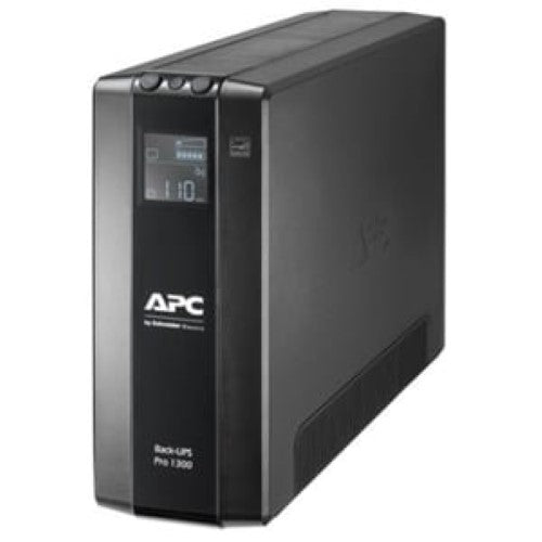 Electric Back UPS Pro BR 1300VA with 8 outlets, AVR, and USB ports for secure power backup and surge protection.