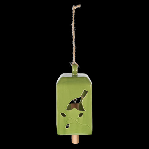 Wind Chime - 50/S Green 11 x 11 x 24cm (Set of 3 Assorted)