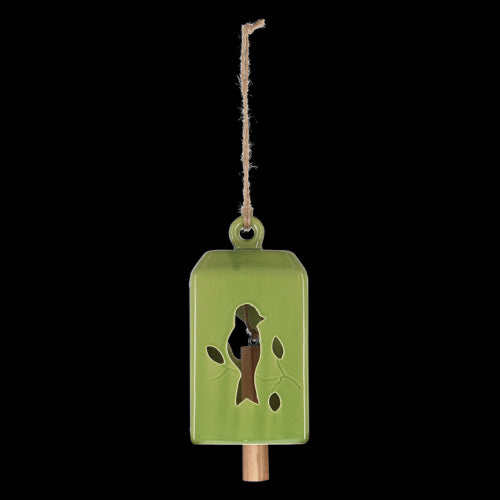 Wind Chime - 50/S Green 11 x 11 x 24cm (Set of 3 Assorted)