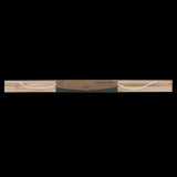 Magnetic poster hanger set of 2 (41cm) made from FSC wood, featuring strong magnets and adjustable cord for easy display.