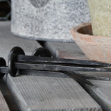 Forged iron nail, 11.5cm long, box of 36, ideal for DIY projects, rustic charm, durable, rust-resistant finish.