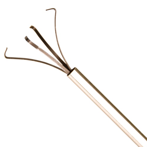 Terrarium pickup tool set with claw, 72cm long steel handle for easy debris removal without disturbing plants. Set of 3.