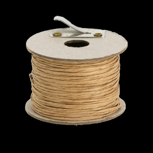 Versatile 50m paper wire set with integrated cutter, ideal for floral arrangements, gift wrapping, and DIY crafts.