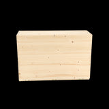 Versatile Wall Bar - Blanc M in FSC certified wood, featuring compartments; perfect as a drink station or potting table.