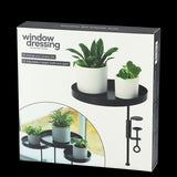 Large assorted windowsill clamp for effective gardening and decor, featuring adjustable height and sturdy construction for versatile use.