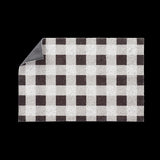 High-quality checkered anti-slip doormat (90 x 60 cm) for safe and stylish entrances, suitable for indoor and outdoor use.