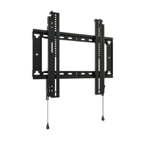 Universal Fixed Mount - AV Supply MEDIUM, low-profile wall mount for 32"-65" displays, supports 125 lbs, flexible installation design.