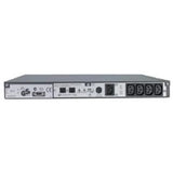 Electric SMART-UPS SC 450VA in rack/tower design, provides 5.90 minutes backup for IT equipment, featuring hot-swappable battery and surge protection.