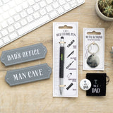 Dad's Office Wall Plaque with a vintage design, perfect for celebrating dedicated fathers in their workspace.