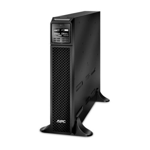 APC Electric Smart-UPS SRT 3000VA: Reliable power protection for servers with compact design, 3-hour recharge, and versatile outlets.