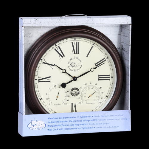 Clock - Outdoor With Roman Numerals (38cm)