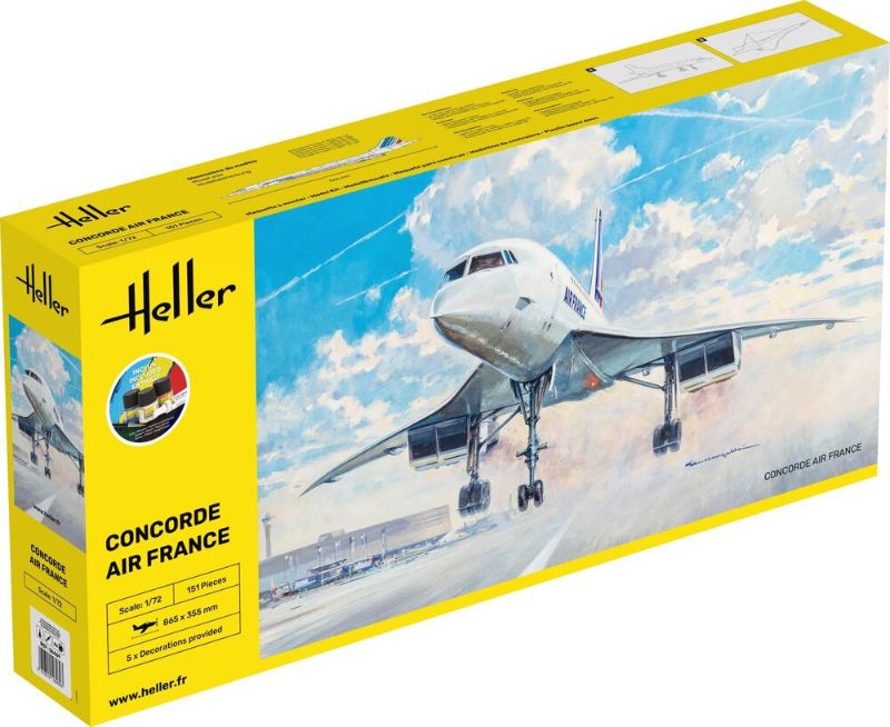 Heller: Starter Kit Concorde Af