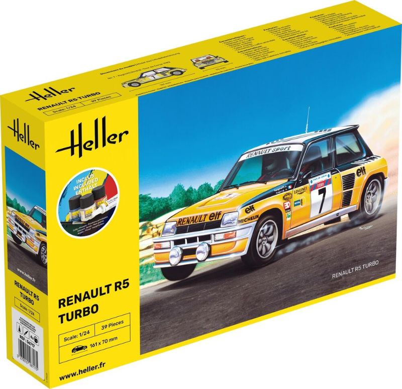 Heller: Starter Kit Renault R5 Turbo