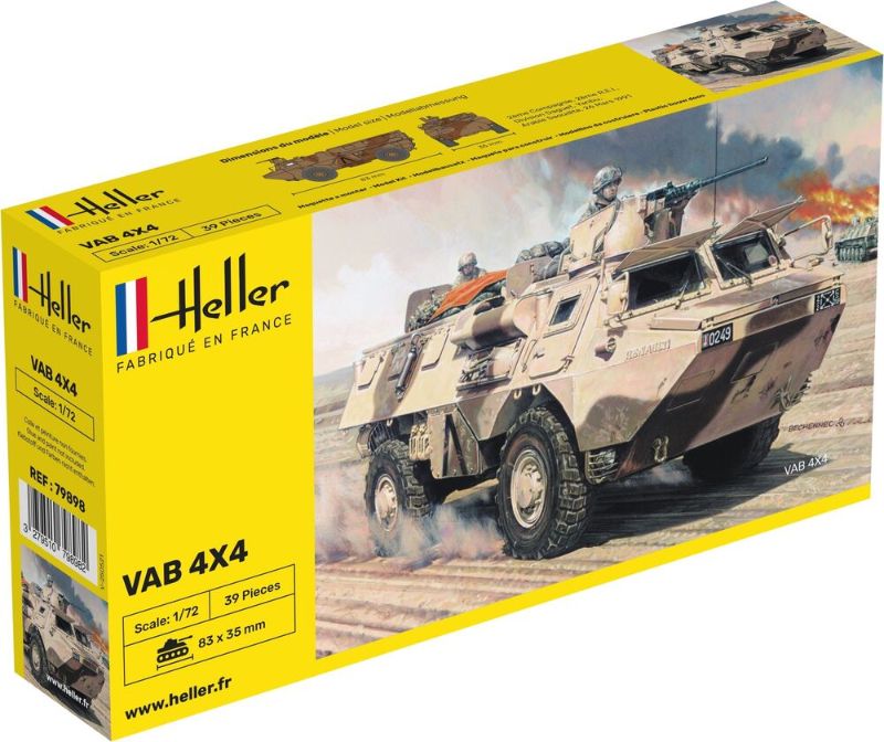Heller: Truppentransporter Vab 4X4
