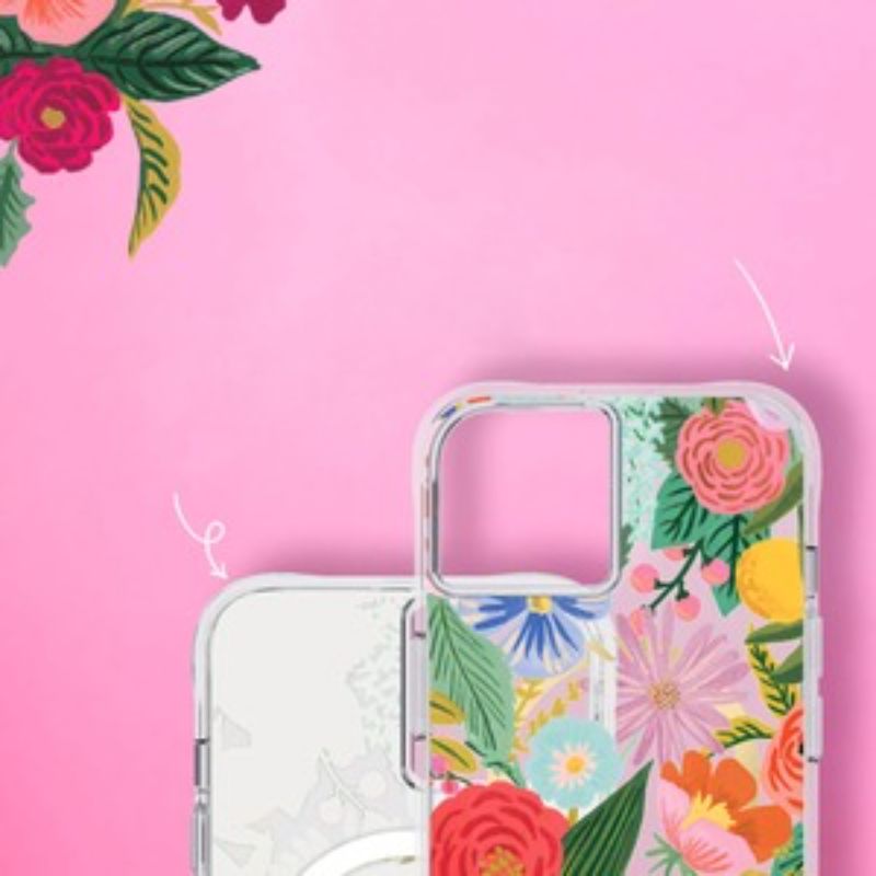 Case-Mate 2022 iPhone 6.7in John Rifle Paper Co. - Garden Party Blush w/ MagSafe