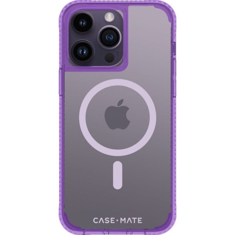 Case-Mate iPhone 14 Pro Max 6.7in Tough Clear Plus - la la lavender w/ MagSafe w
