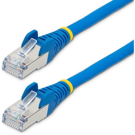 StarTech CAT6A LSZH Ethernet Cable, 5m, supports 10 Gbps speeds, low-smoke design, snagless RJ45 connectors for reliable networking.