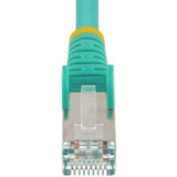 StarTech.com CAT6A LSZH Ethernet Cable, 1.50 m, supports 10 Gbit/s, eco-friendly LSZH, snagless RJ-45 connectors for reliable networking.