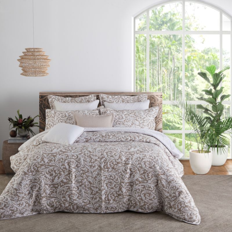Queen Duvet Cover - Set Bed - HARLOW LINEN (PRIVATE COLLECTION)