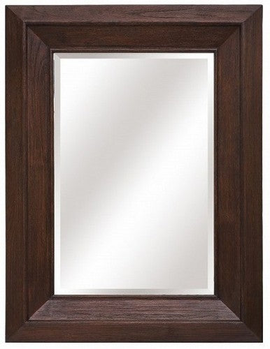 Mirror - Solid Wood Bevelled - Dark Oak - 150cm