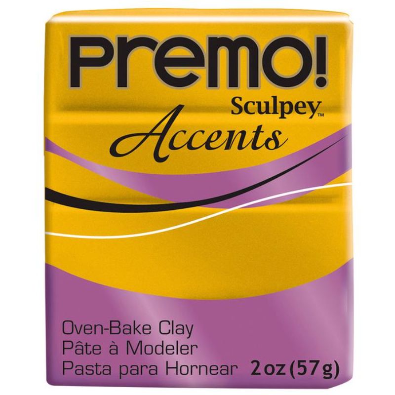 Clay - SCULPEY PREMO ACCENT 57GM GOLD 5303