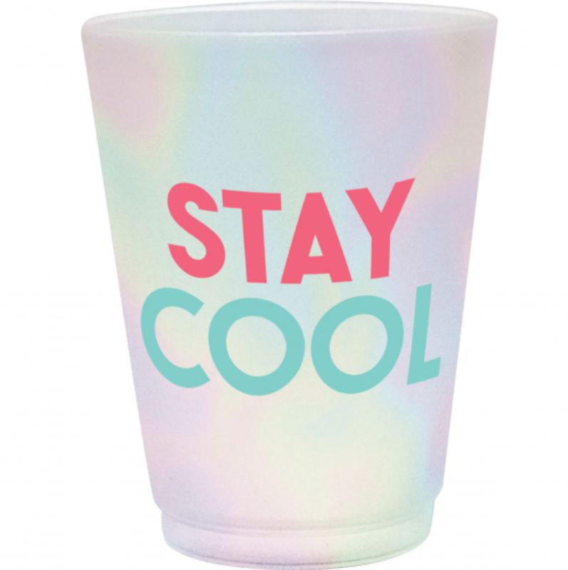 Set of 8 frosted plastic tumblers, 14oz each, durable for outdoor use, stylish design, dishwasher safe, perfect for any occasion.