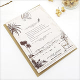 Vintage Ruru Morepork greeting card featuring stunning artwork and eco-friendly bamboo bookmark for nature lovers.