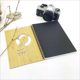 Small Bamboo Journal: Tui, FSC certified, 160x210mm, 110 pages of 110gsm paper for versatile journaling and creativity.