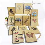 Small Bamboo Journal: Tui, eco-friendly with 110 pages, perfect for journaling, sketching, and capturing inspirations.