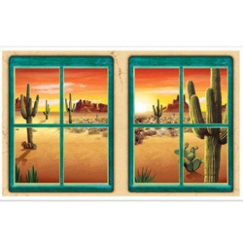 Cutout Props Desert Window