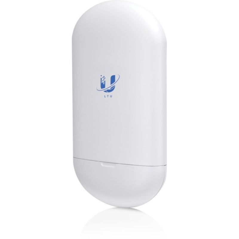 Ubiquiti LTU-Lite Wireless Access Point with integrated antenna, 600 Mbit/s, 5 GHz, pole and wall mounting options.