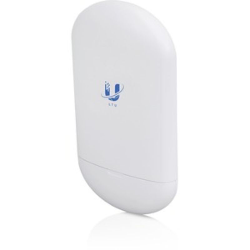 Ubiquiti LTU-Lite access point, 5 GHz, 600 Mbit/s, with integrated antenna and flexible mounting options for high-speed connectivity.