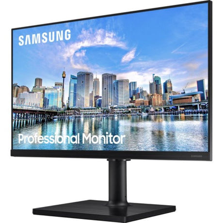 Samsung F27T450FQE 27" Full HD LED monitor with IPS technology, borderless design, and versatile connectivity options.