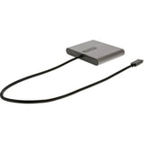 StarTech.com USB-C to HDMI Adapter enables connection to four HDMI displays for enhanced productivity and high-definition video.