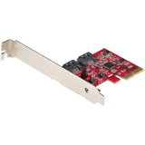 SATA Controller Card for connecting two 6Gbps drives with RAID support, enhancing storage and performance capabilities.