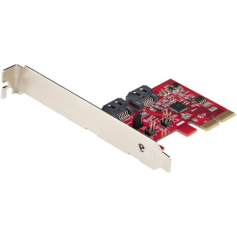 StarTech.com SATA Controller Card - Serial ATA/600 - PCI Express x2 - Plug-in Ca