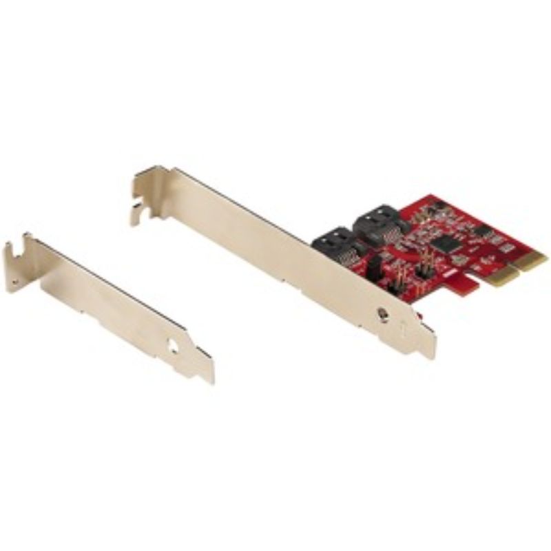 StarTech.com SATA Controller Card - Serial ATA/600 - PCI Express x2 - Plug-in Ca