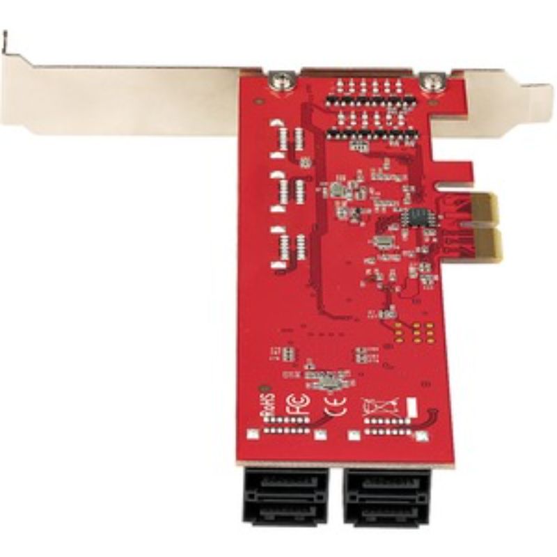 StarTech.com PCIe SATA Card - Serial ATA/600 - PCI Express 2.0 x4 - Plug-in Card