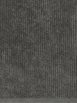 Luxury Charcoal hand towel by Savona, made of soft 550 GSM cotton, super-absorbent, perfect for enhancing bathroom decor.
