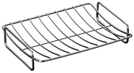 Durable 26cm stainless steel roasting rack for even cooking and healthier meal preparation, fits small Scanpan Classic Roasters.