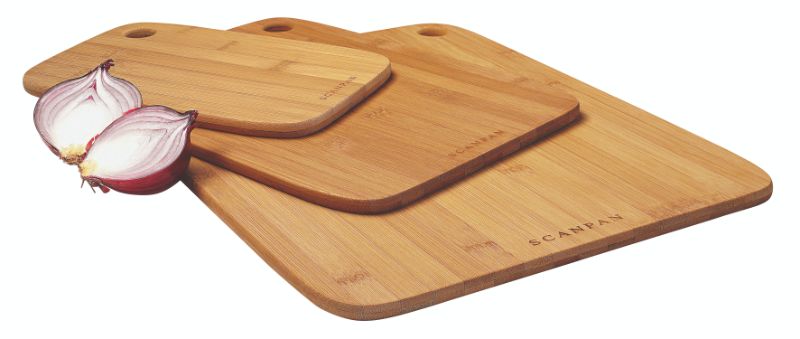 Cutting Board Set - Scanpan Bamboo (3 Piece)