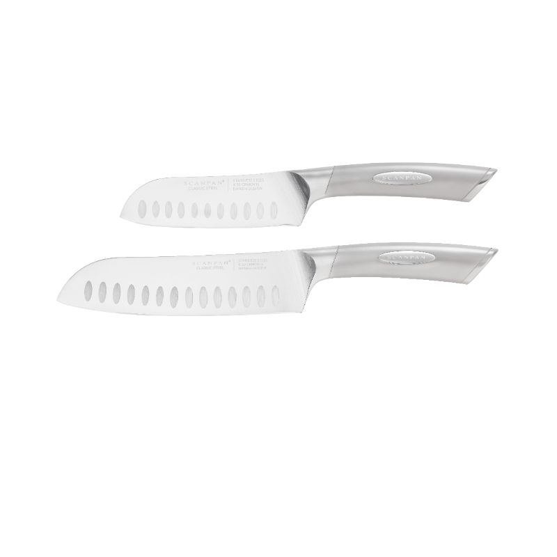 Santoku Set - Scanpan Classic Steel (2PCE)