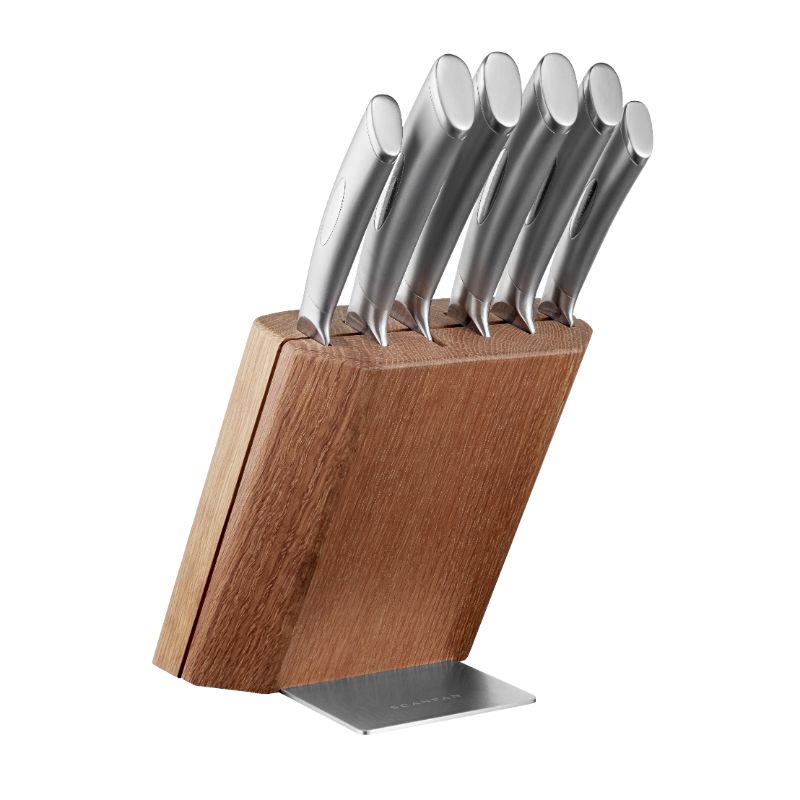 Knife Block Set - Scanpan Classic Steel (7PCE)