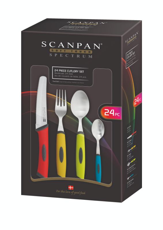 Cutlery Set - Scanpan Spectrum Everyday Multi Colour (24pce)