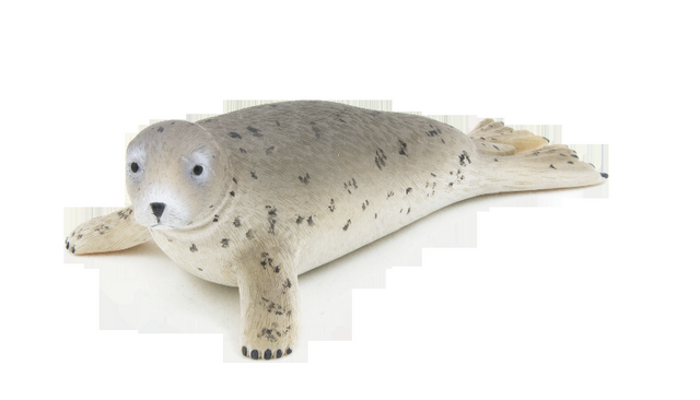 High-quality collectible Grey Seal figurine from Animal Planet, intricately detailed and safe for kids aged 3 and up.