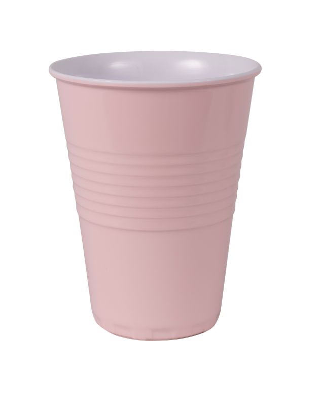 Serroni Miami Melamine Cup - Pastel Pink
