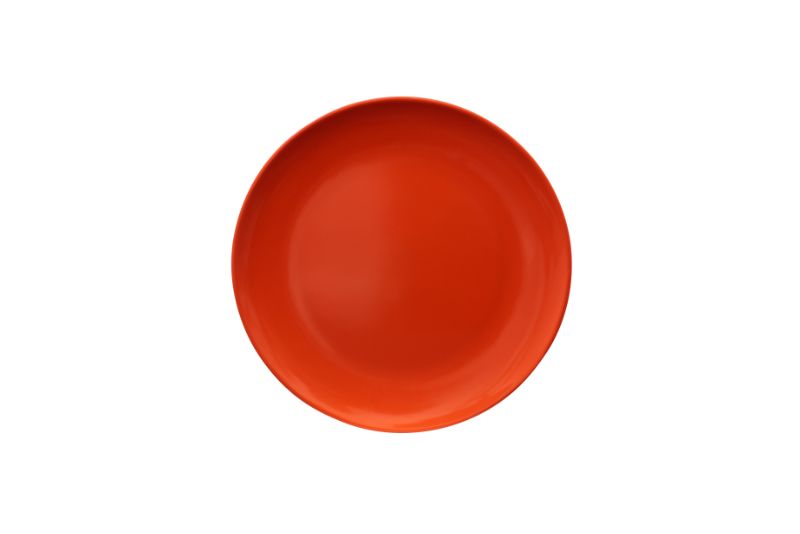 Serroni Melamine Plate 20cm - Orange