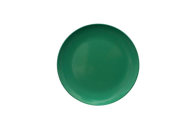 Serroni Melamine Plate 25cm Forest Green